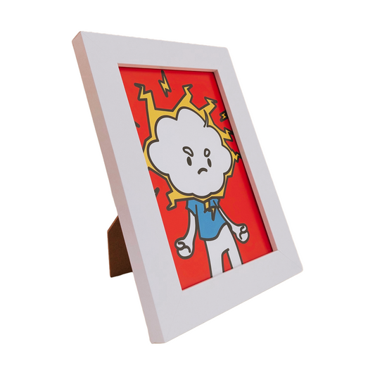 Framed Print – Angry CLOUD