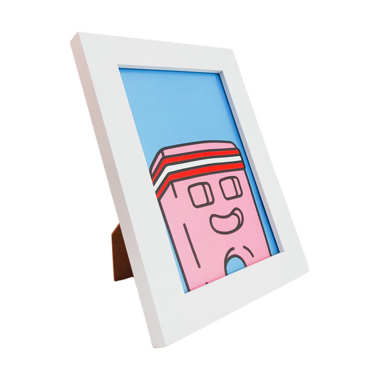 Framed Print – Happy CHEW