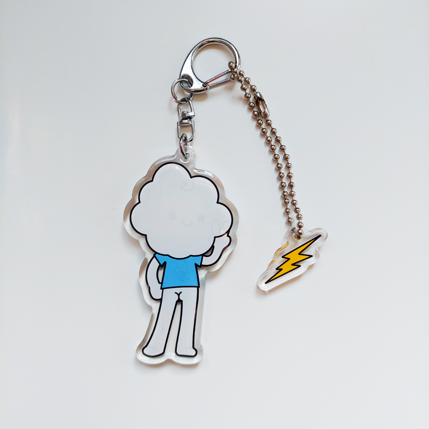 Bag Clip/Keychain – CLOUD