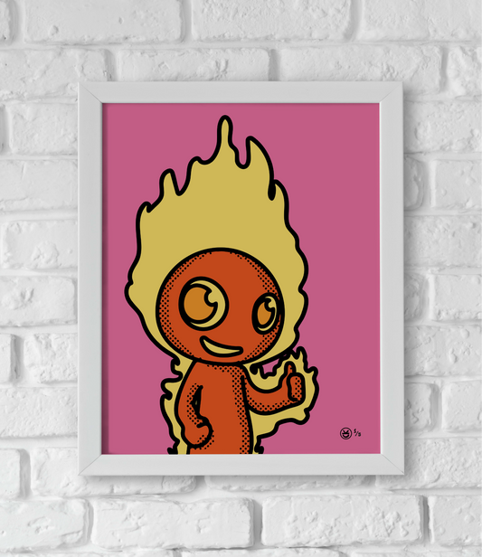 Framed Art - Excited MATCH