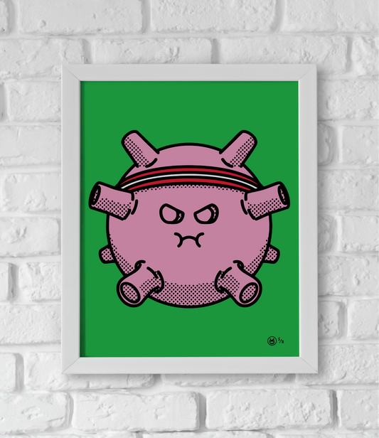 Framed Art - Battle CHEW