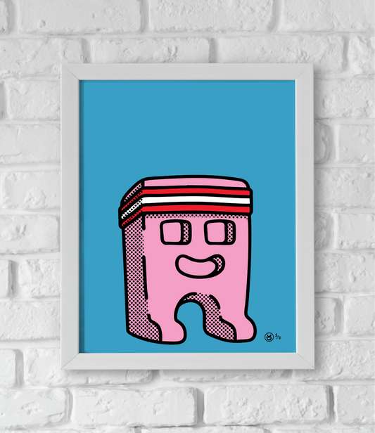 Framed Art - Happy CHEW