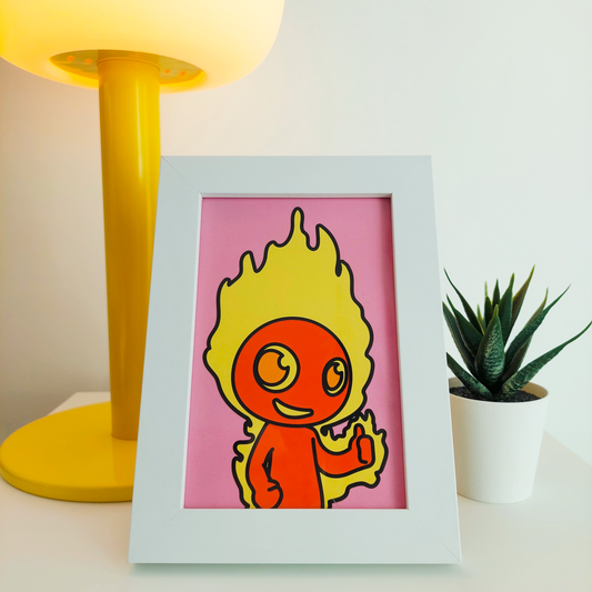 Framed Print – Excited MATCH