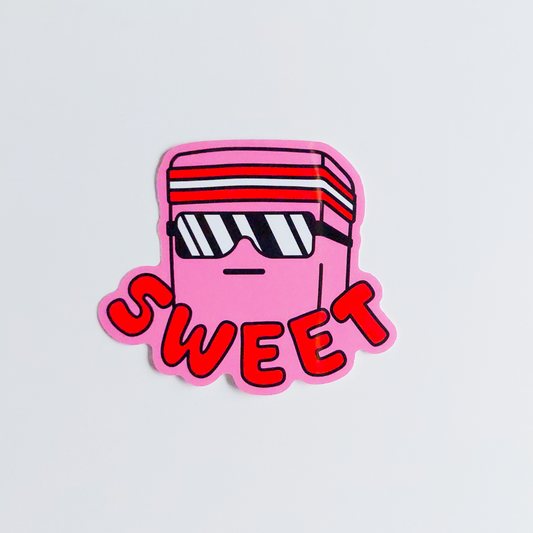 Vinyl Sticker - CHEW's Sweet Sunglasses
