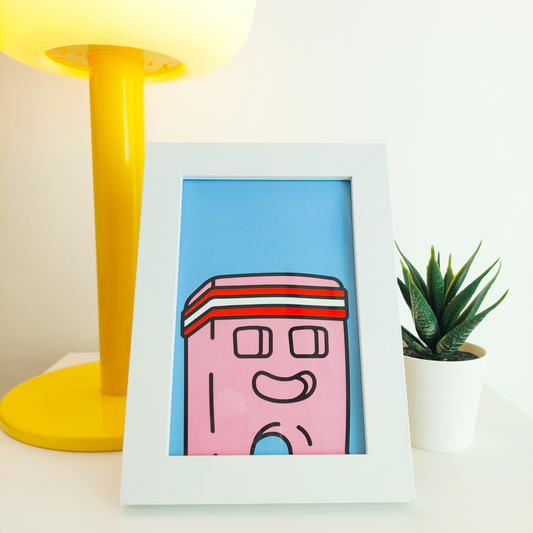 Framed Print – Happy CHEW